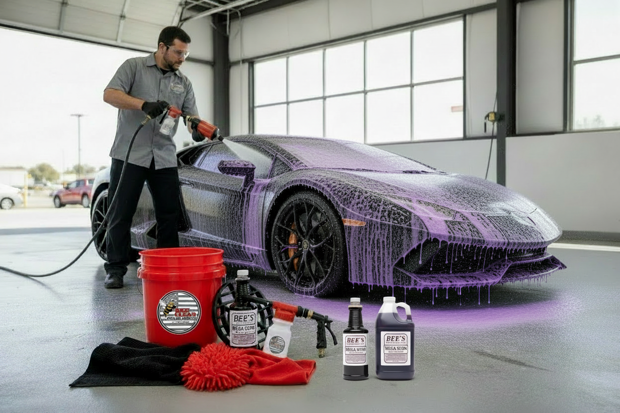 BEE'S Mega Suds in Action