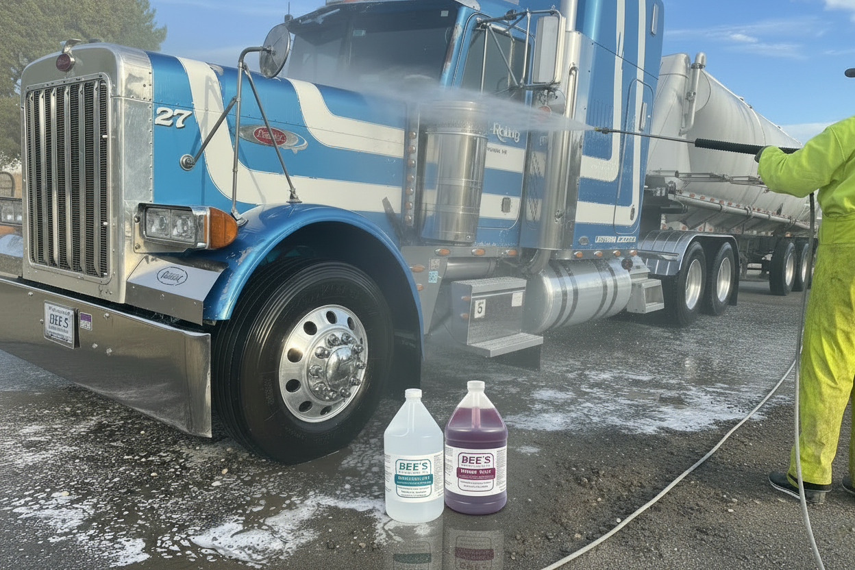 Truck Wash - No Face Visible