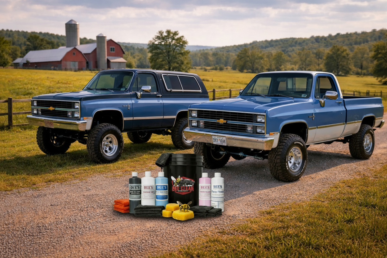 Trucks with BEE CLEAN Bucket